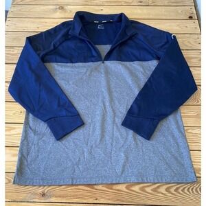 Nike Golf 1/4 Zip Jacket Size 2XL Men’s Blue Gray Pullover